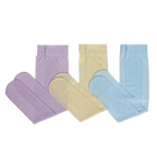 Graceline 8D lavender yellow and blue knee-high sock color options