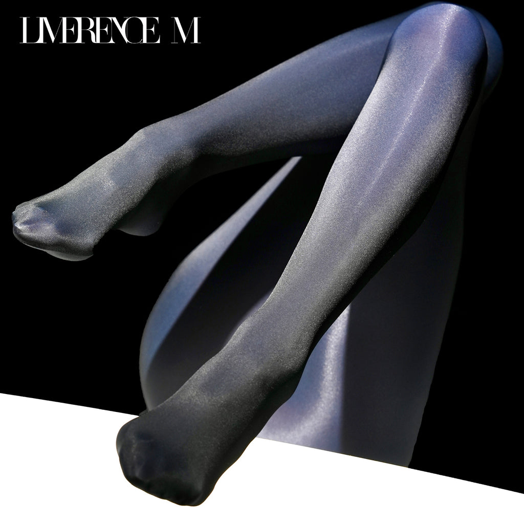 "Gemstone" Gemstone — Colorful sheen, highly elastic, warm tights
