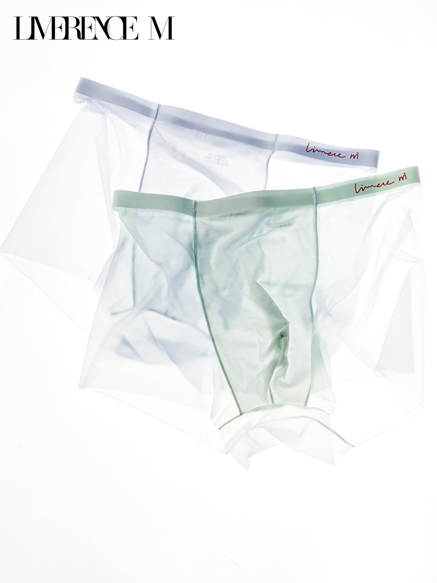 "Nice0.01" — 55g Ultra-thin, Cool-touch, 7A Anti-bacterial Men's Boxer Briefs, 3-pack