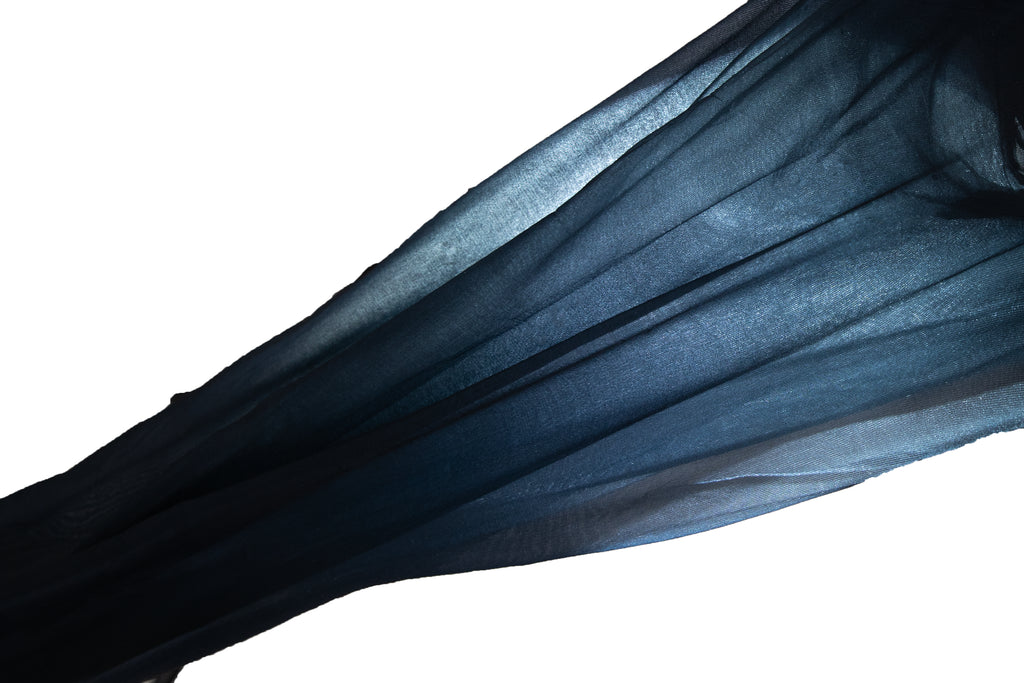Prism 15D black sheer stretch fabric detail