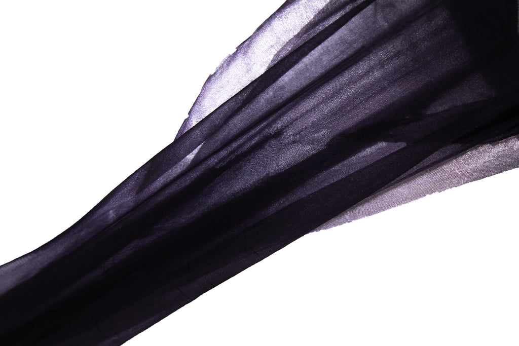 Prism 15D burgundy sheer fabric and high-shine finish
