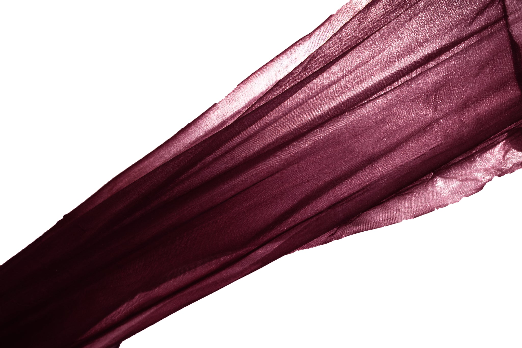 Prism 3D burgundy sheer stretch fabric detail