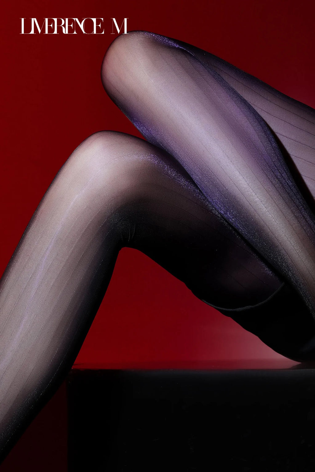 Prism 3D Vertical-Stripe Pantyhose product image 11