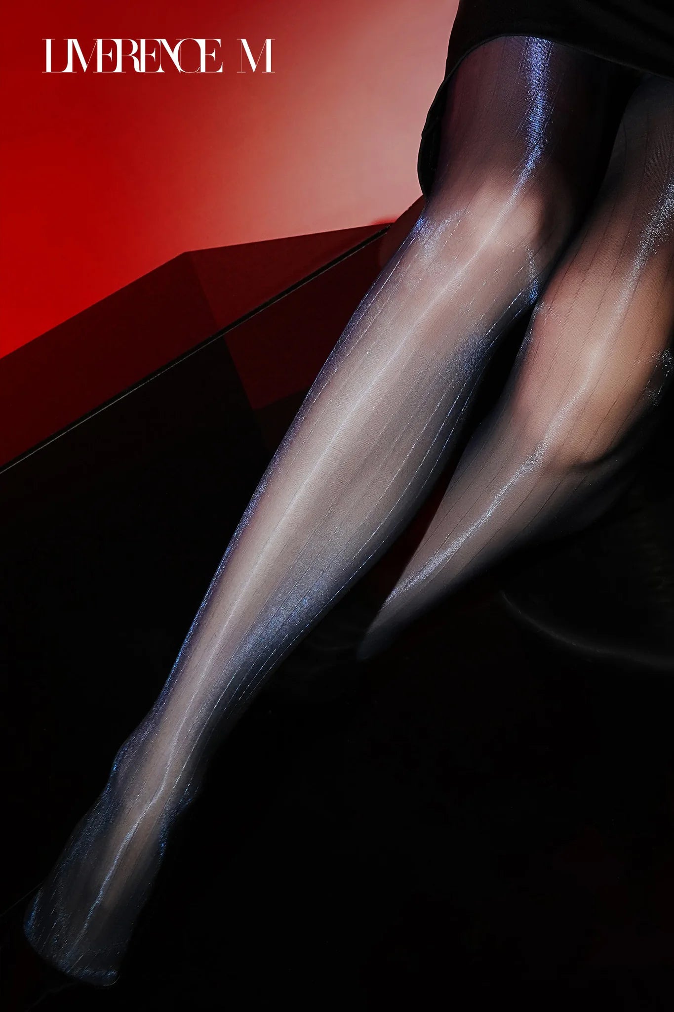 Prism 3D Vertical-Stripe Pantyhose product image 8