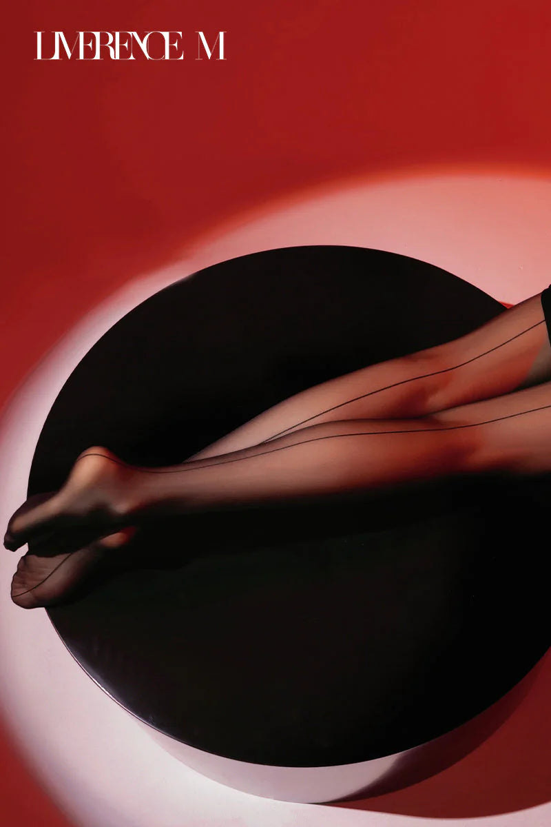 String 5D Vertical-Line Pantyhose product image 6