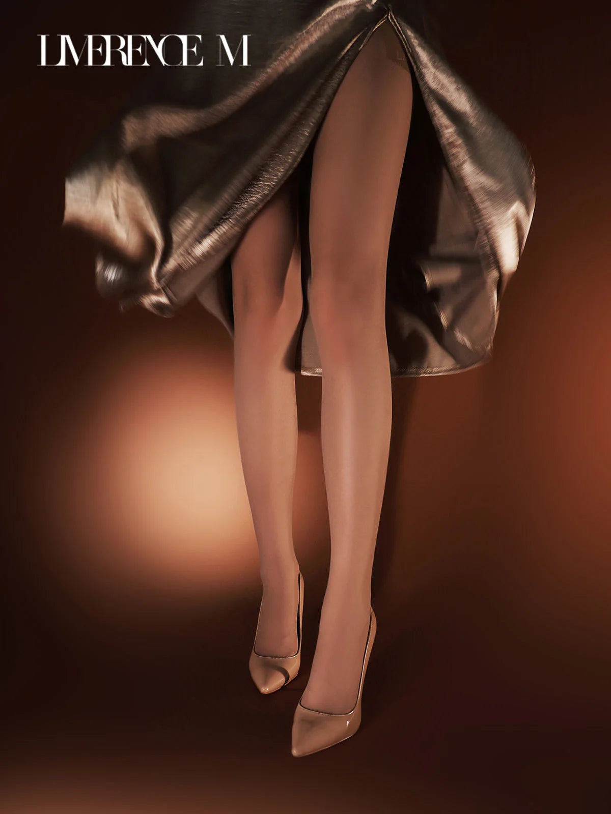 Yawaraka 15D Open-Gusset Velvet-Touch Tights product image 7